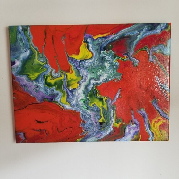 Abstract Acrylic Painting Original - Picture 2 of 9